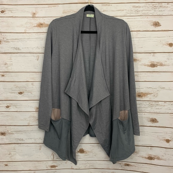 LOGO by Lori Goldstein Sweaters - LOGO Lounge Lori Goldstein French Terry Ca…